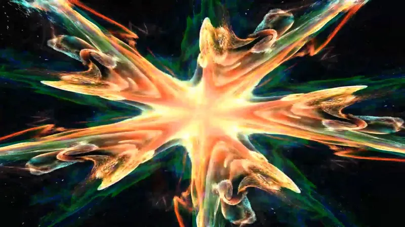 haraguro — abstract particles