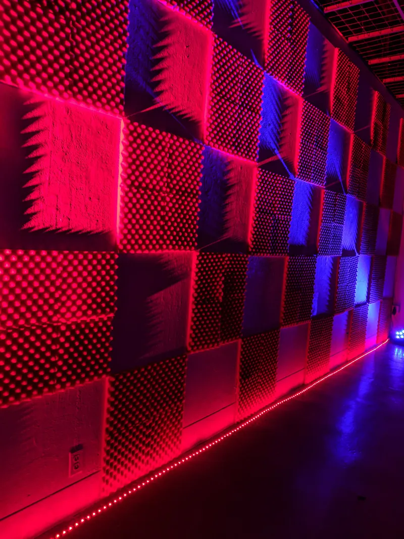 soundproof — performer at turntables